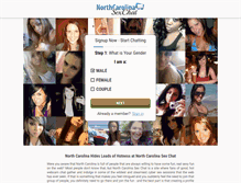 Tablet Screenshot of northcarolinasexchat.com